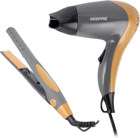 GEEPAS Hair Dryer & Straightener 1200W GHF86074 - Al Kabayel Discount CentreGEEPAS Hair Dryer & Straightener 1200W GHF86074Personal Care & Styling ToolsGEEPASAl Kabayel Discount Centre