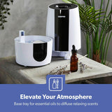 Geepas Humidifier for Bedroom, 2.6L Top Fill Cool Mist Large Room, 360° Rotatable, Night Light Auto Mode, 35dB Noise Level Humidifiers for Baby, Essential Oil Diffuser, Baby, Home, Work - Al Kabayel Discount CentreGeepas Humidifier for Bedroom, 2.6L Top Fill Cool Mist Large Room, 360° Rotatable, Night Light Auto Mode, 35dB Noise Level Humidifiers for Baby, Essential Oil Diffuser, Baby, Home, WorkHome Décor AccentsGEEPASAl Kabayel Discount Centre