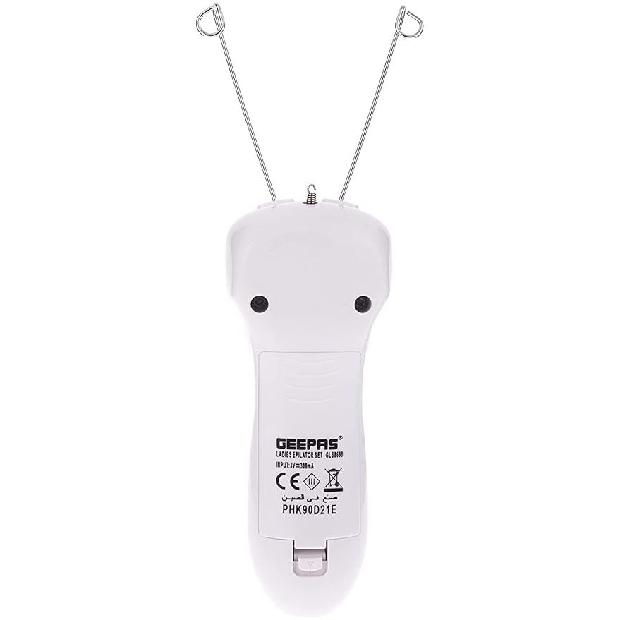 Geepas - Ideal for All Skin Types Rechargeable Ladies Epilator Set GLS8690 - Al Kabayel Dicount CenterGeepas - Ideal for All Skin Types Rechargeable Ladies Epilator Set GLS8690epilator for womengeepassAl Kabayel Dicount Center
