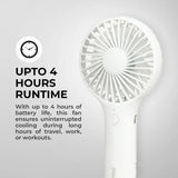 Geepas Mini Portable Handheld Fan GF21223 (Baige/White) - Al Kabayel Discount CentreGeepas Mini Portable Handheld Fan GF21223 (Baige/White)Mini FansGEEPASAl Kabayel Discount Centre