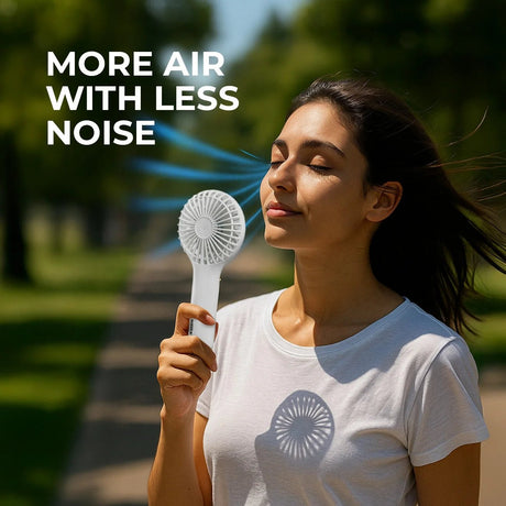 Geepas Mini Portable Handheld Fan GF21223 (Baige/White) - Al Kabayel Discount CentreGeepas Mini Portable Handheld Fan GF21223 (Baige/White)Mini FansGEEPASAl Kabayel Discount Centre
