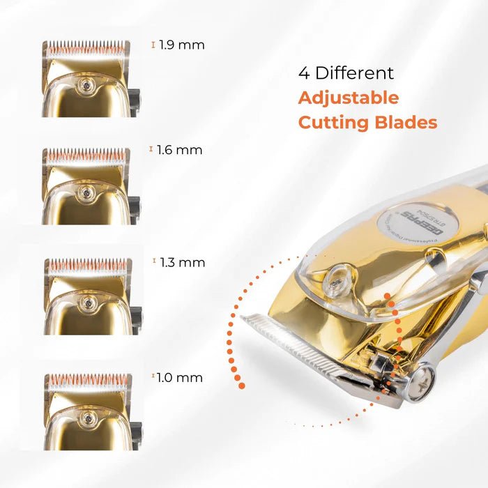 GEEPAS Professional Digital Hair Clipper 4 Adjustable Cutting Blades and 8 Different Length Limit Combs with LCD Display - GTR57504 - Al Kabayel Discount CentreGEEPAS Professional Digital Hair Clipper 4 Adjustable Cutting Blades and 8 Different Length Limit Combs with LCD Display - GTR57504Personal Care & Styling ToolsGEEPASAl Kabayel Discount Centre