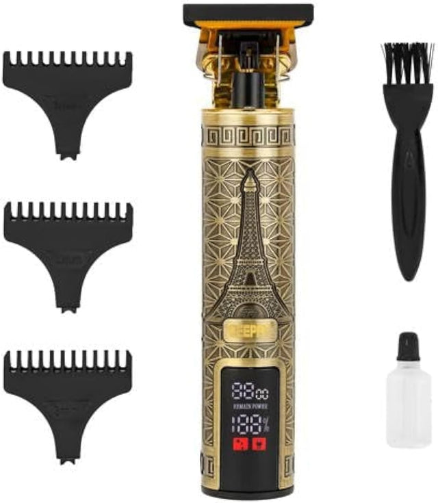 Geepas Professional Digital Hair Clipper - GTR56038|High Capacity Li - ion Battery|Does not Hurt Scalp| LCD Display, Perfect for Home and Saloon Styling| Golden and black - Al Kabayel Discount CentreGeepas Professional Digital Hair Clipper - GTR56038|High Capacity Li - ion Battery|Does not Hurt Scalp| LCD Display, Perfect for Home and Saloon Styling| Golden and blackTrimmerGEEPASAl Kabayel Discount Centre