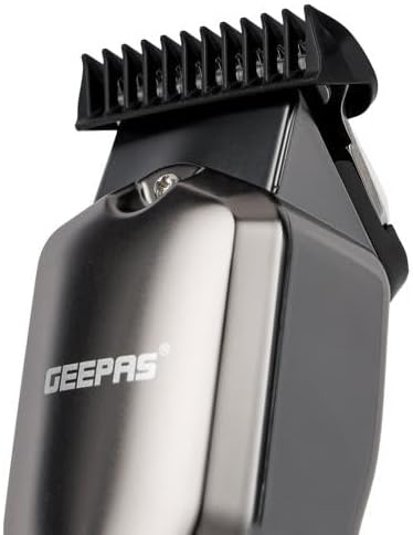 GEEPAS Rechargeable Hair and Beard Trimmer with 180 min Working Time, Detachable Blades and Waterproof IPX7/ LED Display, Cordless - GTR57508 - Al Kabayel Discount CentreGEEPAS Rechargeable Hair and Beard Trimmer with 180 min Working Time, Detachable Blades and Waterproof IPX7/ LED Display, Cordless - GTR57508Personal Care & Styling ToolsGEEPASAl Kabayel Discount Centre
