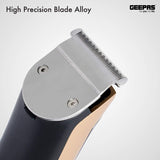 Geepas Rechargeable Hair Clipper Battery 300 Mah - Precise Beard Styler With Fine Steel Head | Indicator Lights, Cordless Trimmer, 45 Minutes Working In Single Charge - Al Kabayel Discount CentreGeepas Rechargeable Hair Clipper Battery 300 Mah - Precise Beard Styler With Fine Steel Head | Indicator Lights, Cordless Trimmer, 45 Minutes Working In Single ChargeTrimmerGEEPASAl Kabayel Discount Centre