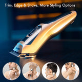 Geepas Rechargeable Hair Clipper Battery 300 Mah - Precise Beard Styler With Fine Steel Head | Indicator Lights, Cordless Trimmer, 45 Minutes Working In Single Charge - Al Kabayel Discount CentreGeepas Rechargeable Hair Clipper Battery 300 Mah - Precise Beard Styler With Fine Steel Head | Indicator Lights, Cordless Trimmer, 45 Minutes Working In Single ChargeTrimmerGEEPASAl Kabayel Discount Centre
