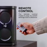 Geepas Rechargeable Portable Speaker - GMS11193/ RGB Light, USB Input, TF, TWS, FM Radio, VHF Microphone, Bluetooth/ 20000W PMPO Speakers Unit, with Remote Control - Al Kabayel Discount CentreGeepas Rechargeable Portable Speaker - GMS11193/ RGB Light, USB Input, TF, TWS, FM Radio, VHF Microphone, Bluetooth/ 20000W PMPO Speakers Unit, with Remote ControlElectronic AppliancesGEEPASAl Kabayel Discount Centre