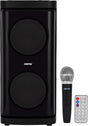Geepas Rechargeable Portable Speaker - GMS11193/ RGB Light, USB Input, TF, TWS, FM Radio, VHF Microphone, Bluetooth/ 20000W PMPO Speakers Unit, with Remote Control - Al Kabayel Discount CentreGeepas Rechargeable Portable Speaker - GMS11193/ RGB Light, USB Input, TF, TWS, FM Radio, VHF Microphone, Bluetooth/ 20000W PMPO Speakers Unit, with Remote ControlElectronic AppliancesGEEPASAl Kabayel Discount Centre