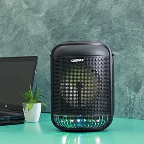 Geepas Rechargeable Portable Speaker - Portable Handle with 1800 MAH Huge Battery | TWS Connection & Compatible with BT/ USB/ AUX/ FM/ Micro SD | Ideal for Home, Hotels & Outdoor Use - Al Kabayel Discount CentreGeepas Rechargeable Portable Speaker - Portable Handle with 1800 MAH Huge Battery | TWS Connection & Compatible with BT/ USB/ AUX/ FM/ Micro SD | Ideal for Home, Hotels & Outdoor UseElectronic AppliancesGEEPASAl Kabayel Discount Centre