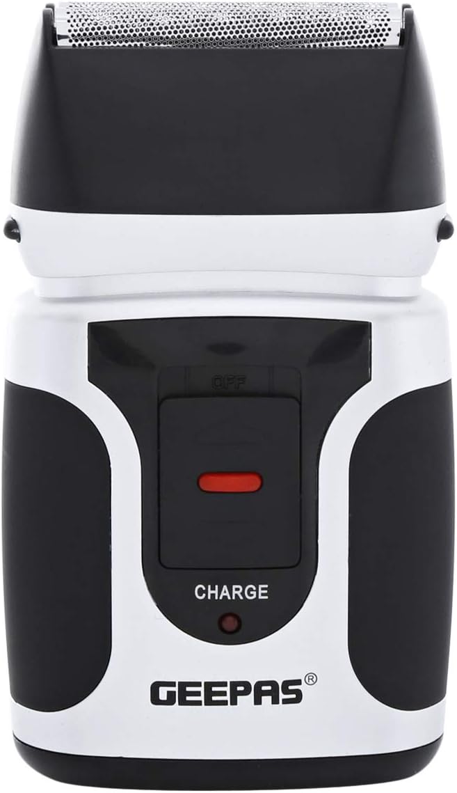 Geepas Washable Travel Shaver - GSR21N| Double - Head Shaver for Men with Ultra - Precise Blade| Ergonomic Design, Lightweight, Compact and Portable Design - Al Kabayel Discount CentreGeepas Washable Travel Shaver - GSR21N| Double - Head Shaver for Men with Ultra - Precise Blade| Ergonomic Design, Lightweight, Compact and Portable DesignTrimmerGEEPASAl Kabayel Discount Centre