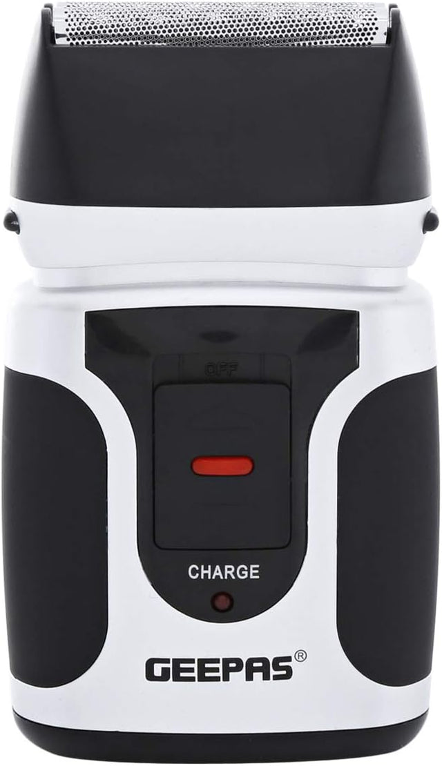 Geepas Washable Travel Shaver - GSR21N| Double - Head Shaver for Men with Ultra - Precise Blade| Ergonomic Design, Lightweight, Compact and Portable Design - Al Kabayel Discount CentreGeepas Washable Travel Shaver - GSR21N| Double - Head Shaver for Men with Ultra - Precise Blade| Ergonomic Design, Lightweight, Compact and Portable DesignTrimmerGEEPASAl Kabayel Discount Centre