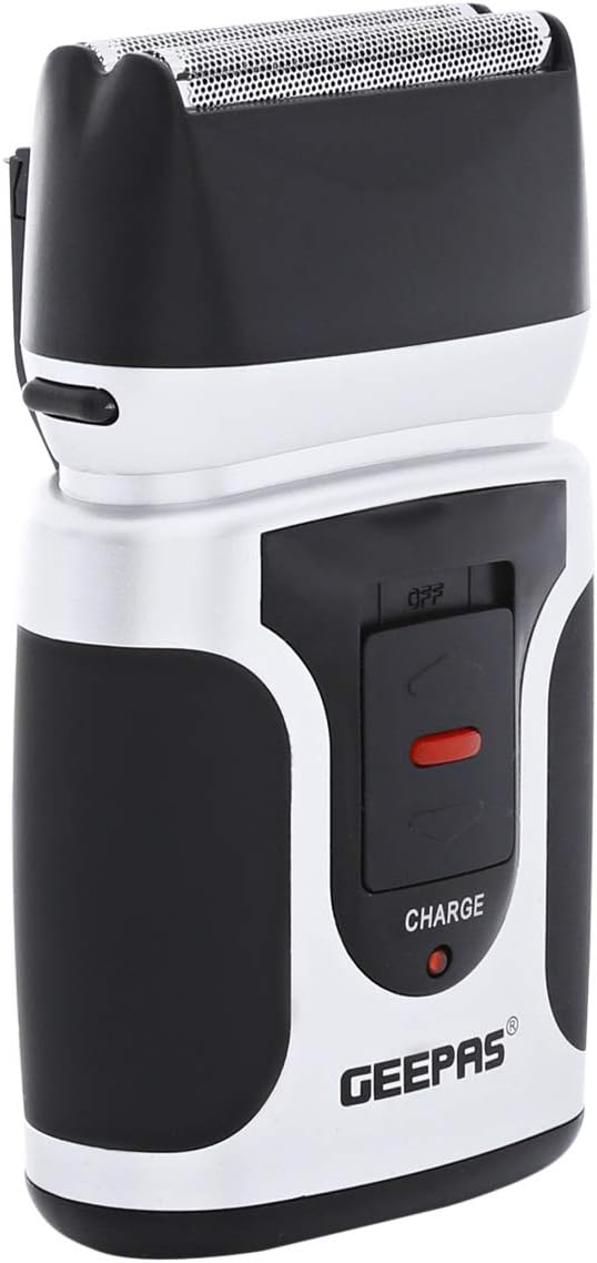 Geepas Washable Travel Shaver - GSR21N| Double - Head Shaver for Men with Ultra - Precise Blade| Ergonomic Design, Lightweight, Compact and Portable Design - Al Kabayel Discount CentreGeepas Washable Travel Shaver - GSR21N| Double - Head Shaver for Men with Ultra - Precise Blade| Ergonomic Design, Lightweight, Compact and Portable DesignTrimmerGEEPASAl Kabayel Discount Centre