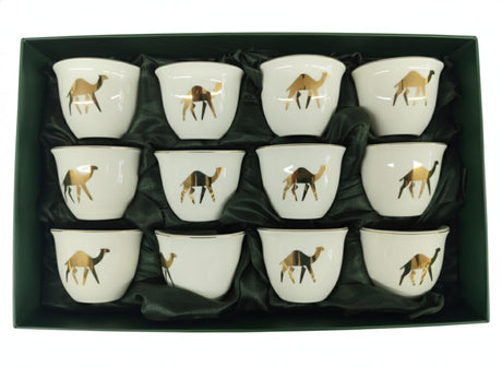 Germax 12 Pieces National Day Limited Edition Ceramic Cawa Cup Set – Traditional Camel Theme Design for Festive Serving - Al Kabayel Discount CentreGermax 12 Pieces National Day Limited Edition Ceramic Cawa Cup Set – Traditional Camel Theme Design for Festive ServingTea SetsGERMAXAl Kabayel Discount Centre