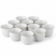 Germax 12pcs White Ceramic Cawa Cup Set with Golden Rim Elegant Classic Design 80ml Premium Small Espresso Cups for Arabic Coffee and Tea Serving - Al Kabayel Discount CentreGermax 12pcs White Ceramic Cawa Cup Set with Golden Rim Elegant Classic Design 80ml Premium Small Espresso Cups for Arabic Coffee and Tea ServingTea SetsGERMAXAl Kabayel Discount Centre