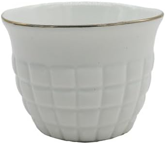 Germax Ceramic 12Pcs Cawa Cup 50ML - White&Gold - Al Kabayel Discount CentreGermax Ceramic 12Pcs Cawa Cup 50ML - White&GoldTea CupsGERMAXAl Kabayel Discount Centre