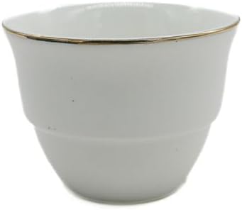 Germax Ceramic 12Pcs Cermic Cawa Cup 50ML - White&Gold - Al Kabayel Discount CentreGermax Ceramic 12Pcs Cermic Cawa Cup 50ML - White&GoldTea CupsGERMAXAl Kabayel Discount Centre