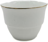 Germax Ceramic 12Pcs Cermic Cawa Cup 50ML - White&Gold - Al Kabayel Discount CentreGermax Ceramic 12Pcs Cermic Cawa Cup 50ML - White&GoldTea CupsGERMAXAl Kabayel Discount Centre