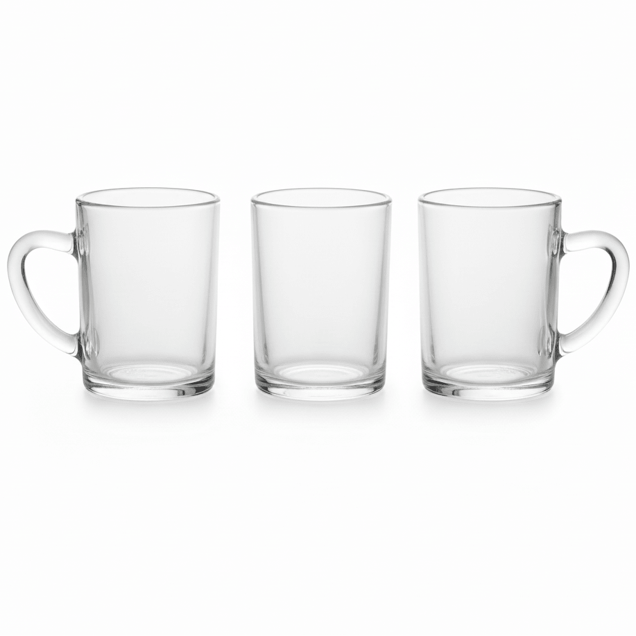 Germax Classic Clear Tea Drinking Glass Set of Three Pieces with 100 ml - Al Kabayel Discount CentreGermax Classic Clear Tea Drinking Glass Set of Three Pieces with 100 mlTumblersGermaxAl Kabayel Discount Centre