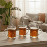 Germax Compact Tea Cup Style Glass Set of Three Pieces with 100 ml - Al Kabayel Discount CentreGermax Compact Tea Cup Style Glass Set of Three Pieces with 100 mlTumblersGermaxAl Kabayel Discount Centre