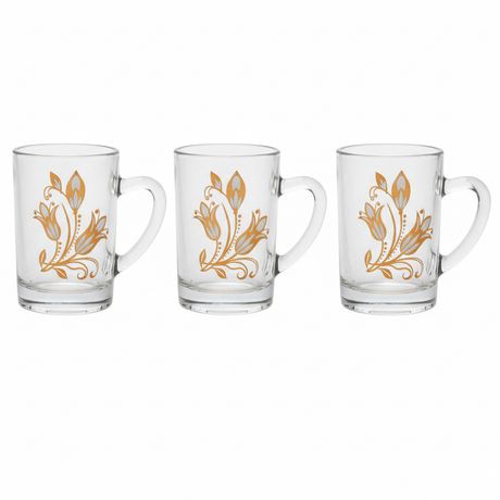 Germax Elegant Mini Tea Glass Set of Three Pieces with 100 ml - Al Kabayel Discount CentreGermax Elegant Mini Tea Glass Set of Three Pieces with 100 mlTumblersGermaxAl Kabayel Discount Centre