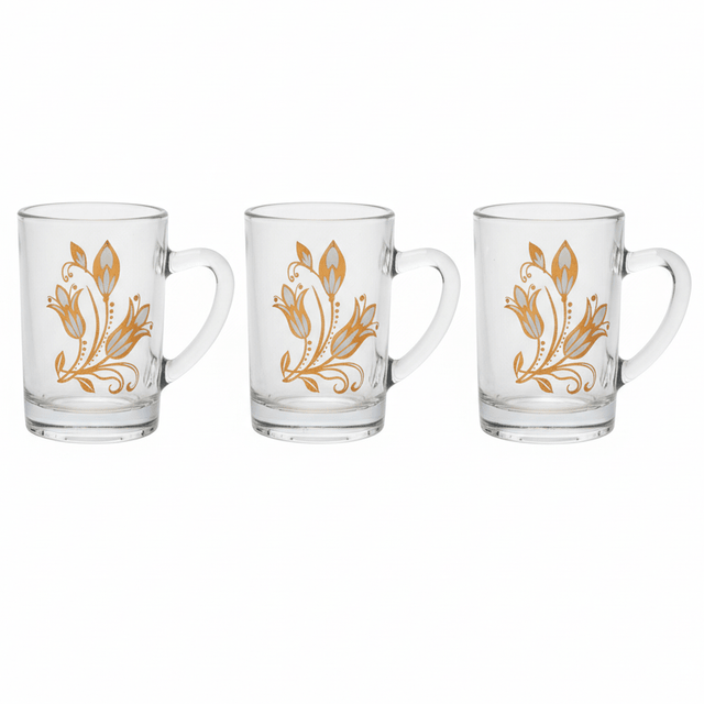 Germax Elegant Mini Tea Glass Set of Three Pieces with 100 ml - Al Kabayel Discount CentreGermax Elegant Mini Tea Glass Set of Three Pieces with 100 mlTumblersGermaxAl Kabayel Discount Centre