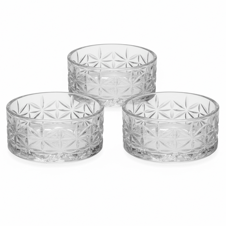 Germax Elegant Small 100ml Glass Dessert Bowls for Ice Cream, Custard & Sweets – Premium Set of 3 - Al Kabayel Discount CentreGermax Elegant Small 100ml Glass Dessert Bowls for Ice Cream, Custard & Sweets – Premium Set of 3TumblersGERMAXAl Kabayel Discount Centre