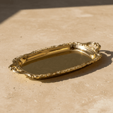 Germax Gold Metal Rectangle Snack Tray – 20×10cm | Ornate Baroque Serving Tray - Al Kabayel Discount CentreGermax Gold Metal Rectangle Snack Tray – 20×10cm | Ornate Baroque Serving TrayServing TraysGERMAXAl Kabayel Discount Centre