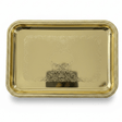 Germax Gold Rectangle Serving Tray – 24×17cm | Decorative Metal Tray for Hospitality & Majlis - Al Kabayel Discount CentreGermax Gold Rectangle Serving Tray – 24×17cm | Decorative Metal Tray for Hospitality & MajlisServing TraysGERMAXAl Kabayel Discount Centre