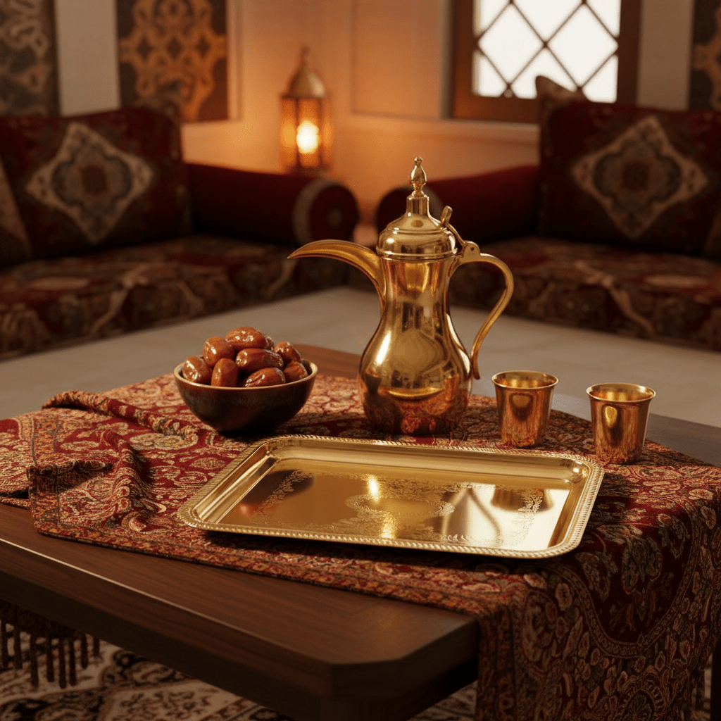 Germax Gold Rectangle Serving Tray – 24×17cm | Decorative Metal Tray for Hospitality & Majlis - Al Kabayel Discount CentreGermax Gold Rectangle Serving Tray – 24×17cm | Decorative Metal Tray for Hospitality & MajlisServing TraysGERMAXAl Kabayel Discount Centre
