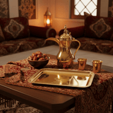Germax Gold Rectangle Serving Tray – 24×17cm | Decorative Metal Tray for Hospitality & Majlis - Al Kabayel Discount CentreGermax Gold Rectangle Serving Tray – 24×17cm | Decorative Metal Tray for Hospitality & MajlisServing TraysGERMAXAl Kabayel Discount Centre