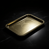 Germax Gold Rectangle Serving Tray – 24×17cm | Decorative Metal Tray for Hospitality & Majlis - Al Kabayel Discount CentreGermax Gold Rectangle Serving Tray – 24×17cm | Decorative Metal Tray for Hospitality & MajlisServing TraysGERMAXAl Kabayel Discount Centre