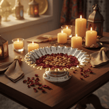 Germax Gold & Silver Metal Footed Serving Tray – 28cm - Al Kabayel Discount CentreGermax Gold & Silver Metal Footed Serving Tray – 28cmServing TraysGERMAXAl Kabayel Discount Centre