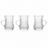 Germax Luxury Crystal Diamond - Cut Tea Glass Set of 3 Pieces | 100ml | Premium Glassware for Home & Gifting - Al Kabayel Discount CentreGermax Luxury Crystal Diamond - Cut Tea Glass Set of 3 Pieces | 100ml | Premium Glassware for Home & GiftingTumblersGermaxAl Kabayel Discount Centre