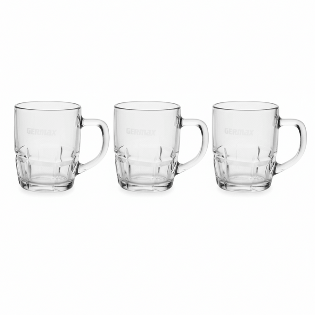 Germax Minimalist Clear Glass Cup Set of Three Pieces with 150 ml - Al Kabayel Discount CentreGermax Minimalist Clear Glass Cup Set of Three Pieces with 150 mlTumblersGermaxAl Kabayel Discount Centre
