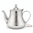 Germax Silver Stainless Steel Hammered Tea Kettle 1200ml – Premium Mirror-Finish Arabic Teapot - Al Kabayel Discount CentreGermax Silver Stainless Steel Hammered Tea Kettle 1200ml – Premium Mirror-Finish Arabic TeapotTea/Coffee PotsGERMAXAl Kabayel Discount Centre