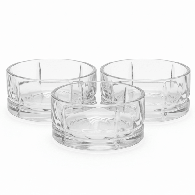 Germax Small Size 100ml Glass Ice Cream Dessert Bowls – Perfect for Kids Portions & Serving – Set of 3 - Al Kabayel Discount CentreGermax Small Size 100ml Glass Ice Cream Dessert Bowls – Perfect for Kids Portions & Serving – Set of 3TumblersGERMAXAl Kabayel Discount Centre