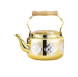 GERMAX Stainless Steel Tea Kettle 1000ml, Gold/Silver - Al Kabayel Discount CentreGERMAX Stainless Steel Tea Kettle 1000ml, Gold/SilverTea/Coffee PotsGERMAXAl Kabayel Discount Centre