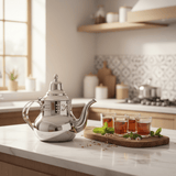 Germax Stainless Steel Tea Kettle 1.6L | Mirror - Polished Silver | Ornate Embossed Arabic Design - Al Kabayel Discount CentreGermax Stainless Steel Tea Kettle 1.6L | Mirror - Polished Silver | Ornate Embossed Arabic DesignTea/Coffee PotsGERMAXAl Kabayel Discount Centre