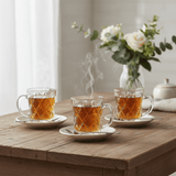 Germax Stylish Glass Mug Set of Three Pieces with 100 ml - Al Kabayel Discount CentreGermax Stylish Glass Mug Set of Three Pieces with 100 mlTumblersGermaxAl Kabayel Discount Centre