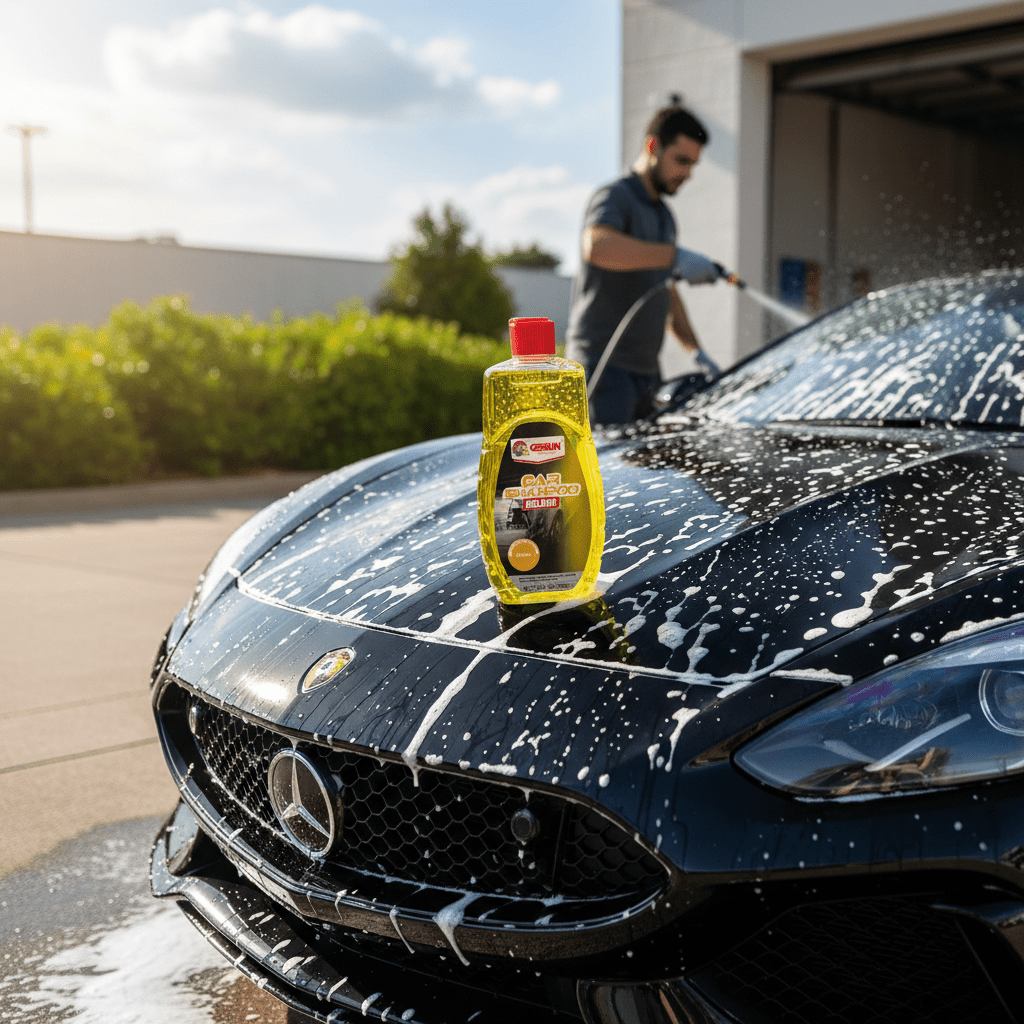 Getsun Car Shampoo Deluxe Cleaning - 500ml - Al Kabayel Discount CentreGetsun Car Shampoo Deluxe Cleaning - 500mlAutomotiveGetsunAl Kabayel Discount Centre