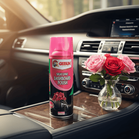 Getsun Silicone Dashboard Polish – Rose Fragrance - 450ml - Al Kabayel Discount CentreGetsun Silicone Dashboard Polish – Rose Fragrance - 450mlFragrancesGETSUNAl Kabayel Discount Centre