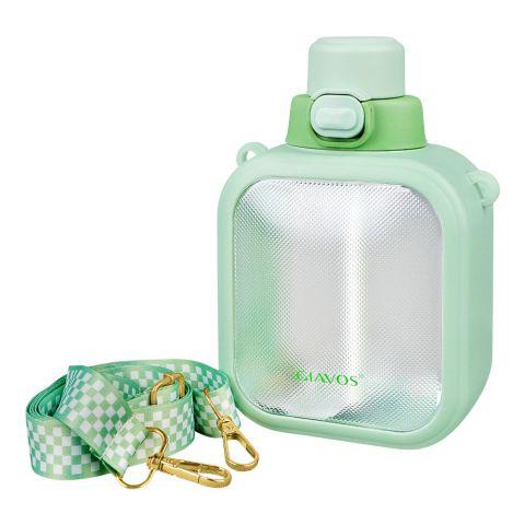 Giavos Fashion Plastic Water Bottle 700ml with Adjustable Strap, Green - Al Kabayel Discount CentreGiavos Fashion Plastic Water Bottle 700ml with Adjustable Strap, GreenWater BottlesGIAVOSAl Kabayel Discount Centre