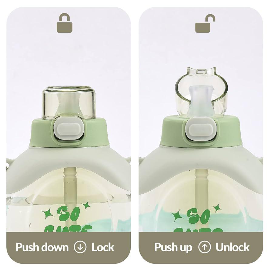 Giavos Kids Transparent Water Bottle 500ml with Adjustable Strap, Green - Al Kabayel Discount CentreGiavos Kids Transparent Water Bottle 500ml with Adjustable Strap, GreenWater BottlesGIAVOSAl Kabayel Discount Centre