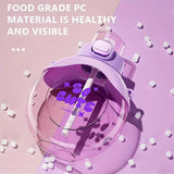 Giavos Kids Transparent Water Bottle 500ml with Adjustable Strap, Lavender - Al Kabayel Discount CentreGiavos Kids Transparent Water Bottle 500ml with Adjustable Strap, LavenderWater BottlesGIAVOSAl Kabayel Discount Centre