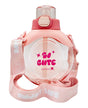 Giavos Kids Transparent Water Bottle 500ml with Adjustable Strap, Pink - Al Kabayel Discount CentreGiavos Kids Transparent Water Bottle 500ml with Adjustable Strap, PinkWater BottlesGIAVOSAl Kabayel Discount Centre