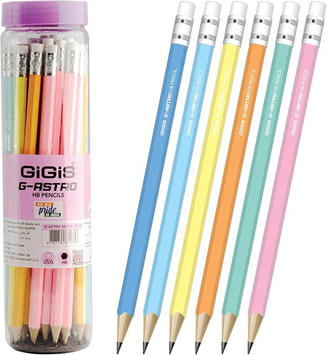 GIGIS ASTRO HB Pencil 36pcs - Al Kabayel Discount CentreGIGIS ASTRO HB Pencil 36pcsPens, Pencils & MarkersGIGISAl Kabayel Discount Centre