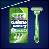 Gillette Blue 3 Sensitive Men's Disposable Razors - 3 Pieces - Al Kabayel Discount CentreGillette Blue 3 Sensitive Men's Disposable Razors - 3 PiecesPersonal Care & Styling ToolsGILLETTEAl Kabayel Discount Centre