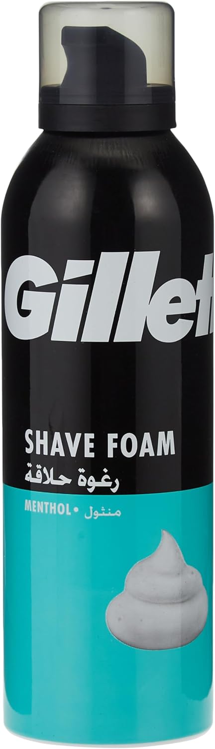 Gillette Classic Menthol Men's Shaving Foam 200ml - Al Kabayel Discount CentreGillette Classic Menthol Men's Shaving Foam 200mlShaving & GroomingGILLETTEAl Kabayel Discount Centre