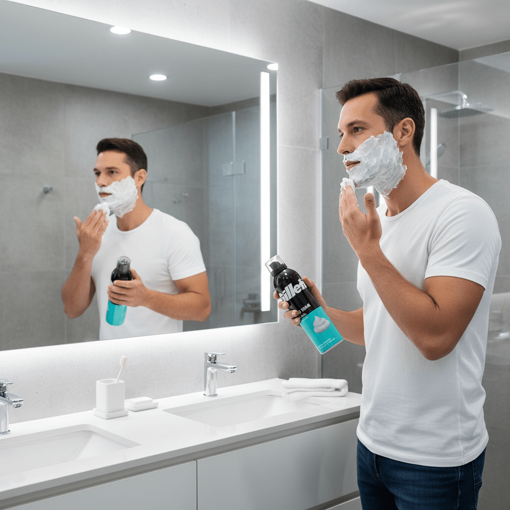 Gillette Classic Menthol Men's Shaving Foam 200ml - Al Kabayel Discount CentreGillette Classic Menthol Men's Shaving Foam 200mlShaving & GroomingGILLETTEAl Kabayel Discount Centre