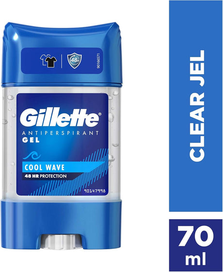 Gillette Gillette Stick Clear Gel Cool Wave - 70ML - Al Kabayel Discount CentreGillette Gillette Stick Clear Gel Cool Wave - 70MLDeodorants & AntiperspirantsGILLETTEAl Kabayel Discount Centre